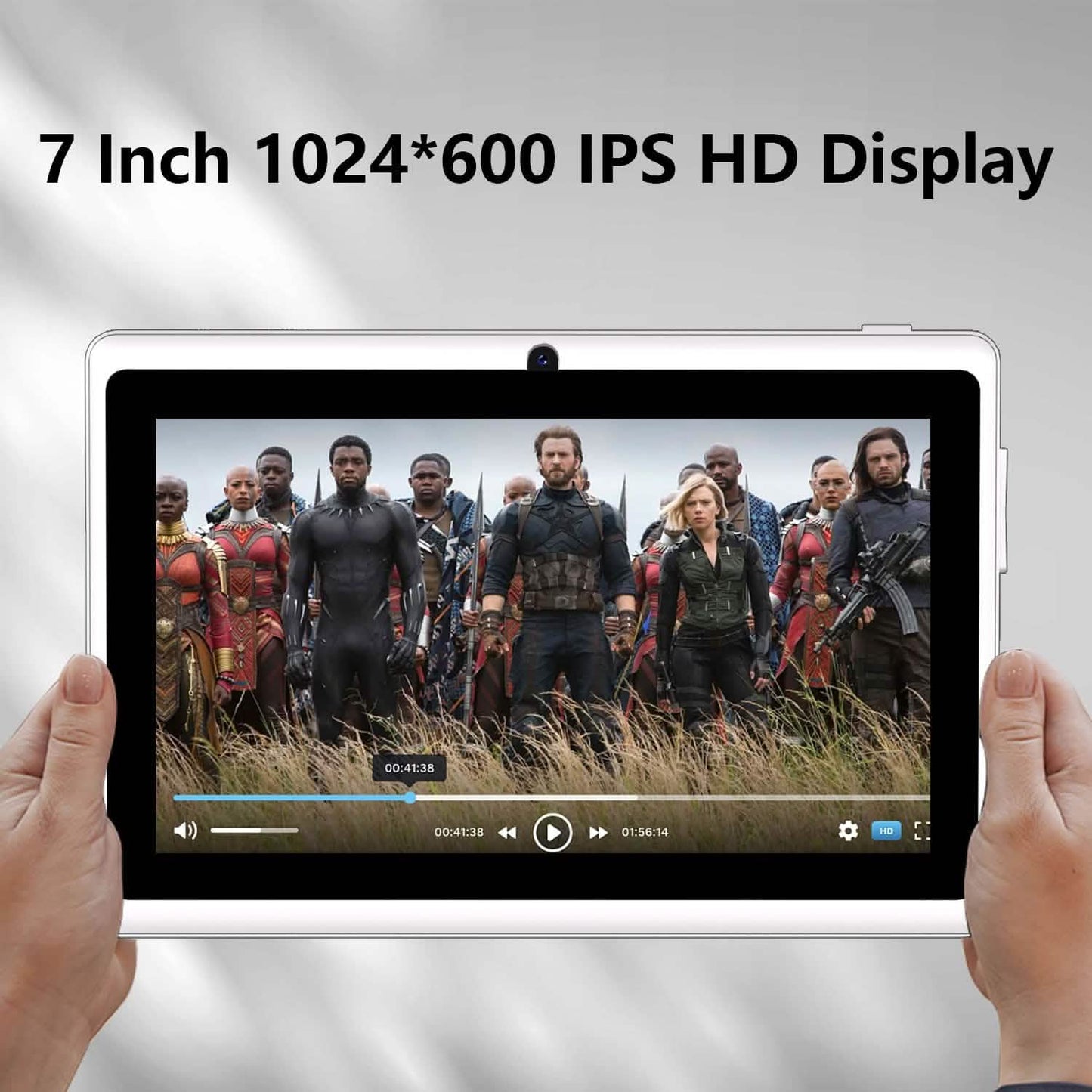 Android Tablet – 7" LCD, 2GB RAM + 4GB Extension, 32GB Storage, Dual Cameras, Wi-Fi, GPS, USB Charging DailySale