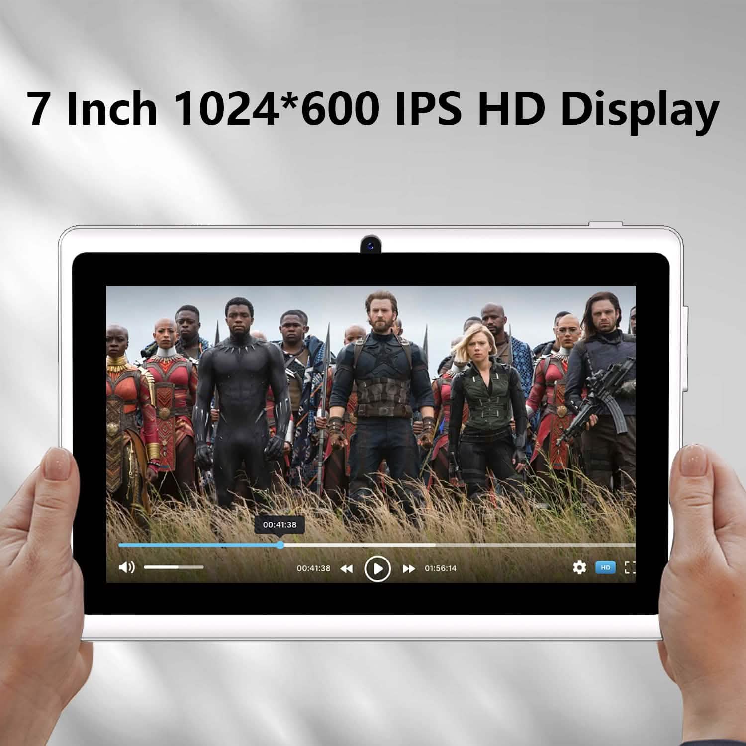 Android Tablet – 7" LCD, 2GB RAM + 4GB Extension, 32GB Storage, Dual Cameras, Wi-Fi, GPS, USB Charging DailySale
