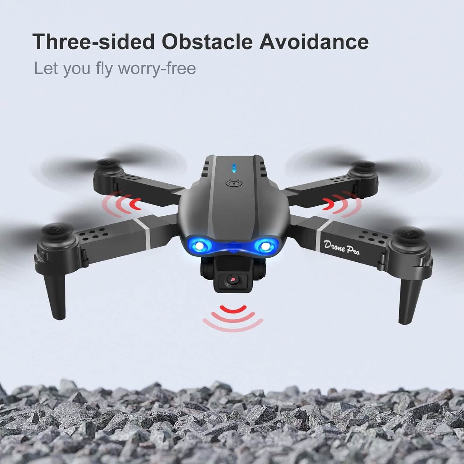 Drone HD Dual Camera, WiFi FPV Foldable RC Quadcopter DailySale
