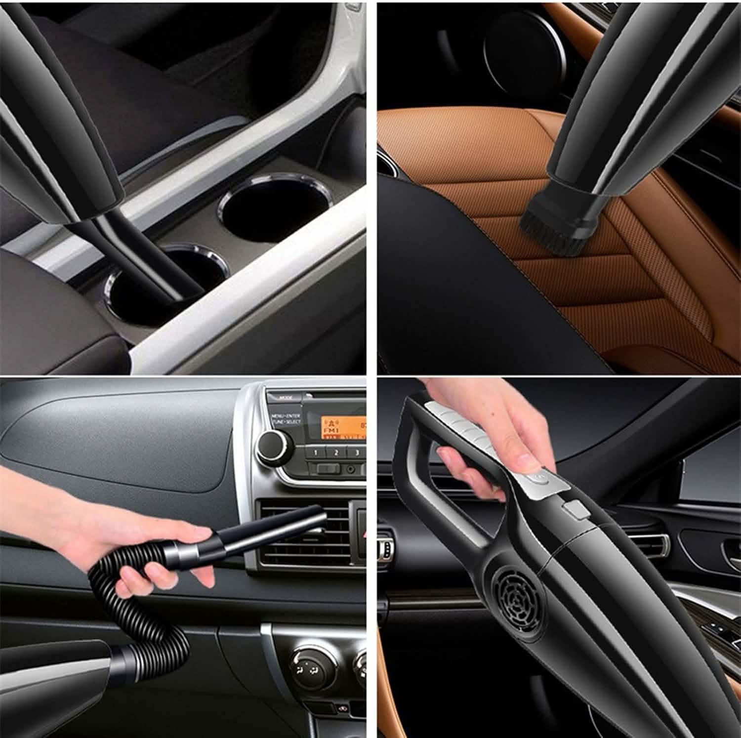 High-Power Car Vacuum Cleaner | Wet & Dry, Mini & Portable DailySale