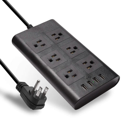 9.8ft USB Power Strip Surge Protector DailySale
