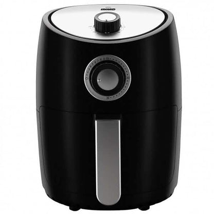 Emerald Air Fryer and Recipe Book 1000 Watts, 2 Liter Rapid Air Motion with Timer DailySale