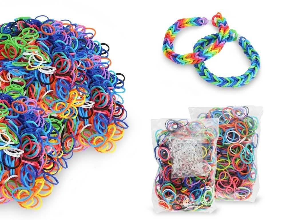 2504-Piece Set: Colorful Silicone Loom Bandz with Tools DailySale