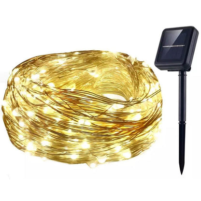 72 ft 200 LED Waterproof 8 Modes Outdoor String Lights for Garden DailySale