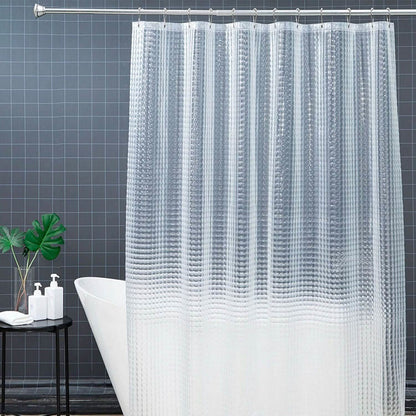 72 Inch FITNATE EVA Shower Clear Curtain Liner DailySale