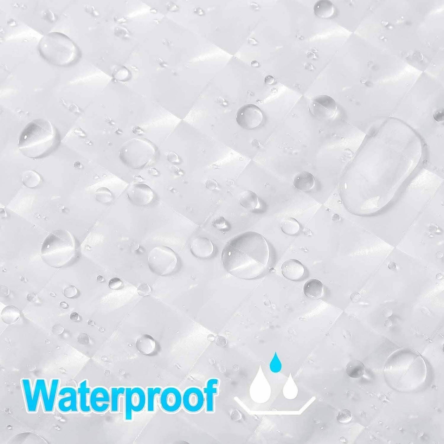 72 Inch FITNATE EVA Shower Clear Curtain Liner DailySale