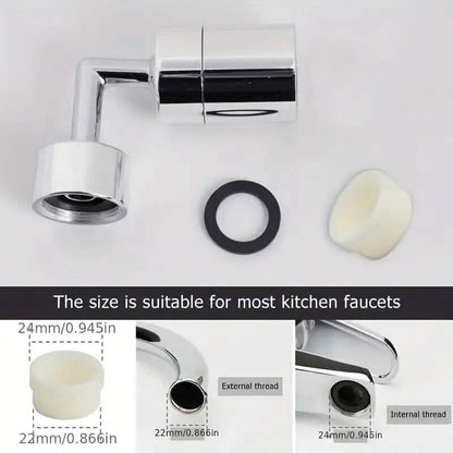 720° Rotating Faucet Extender for Kitchen and Bathroom DailySale