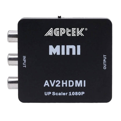 720p 1080p AGPtek Mini Composite AV CVBS 3RCA to HDMI Video Converter Adapter DailySale
