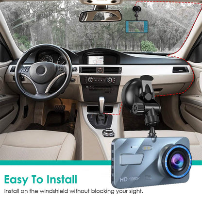 720P Dual Dash Car Camera Recorder with Motion Detection Light DailySale