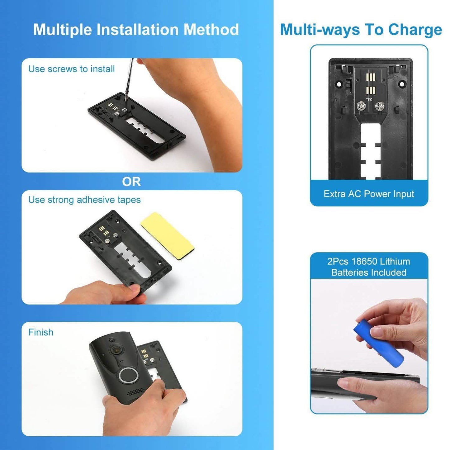 720P HD WiFi Video Doorbell DailySale