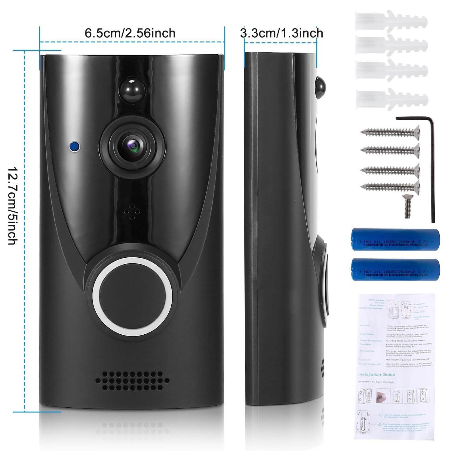 720P HD WiFi Video Doorbell DailySale