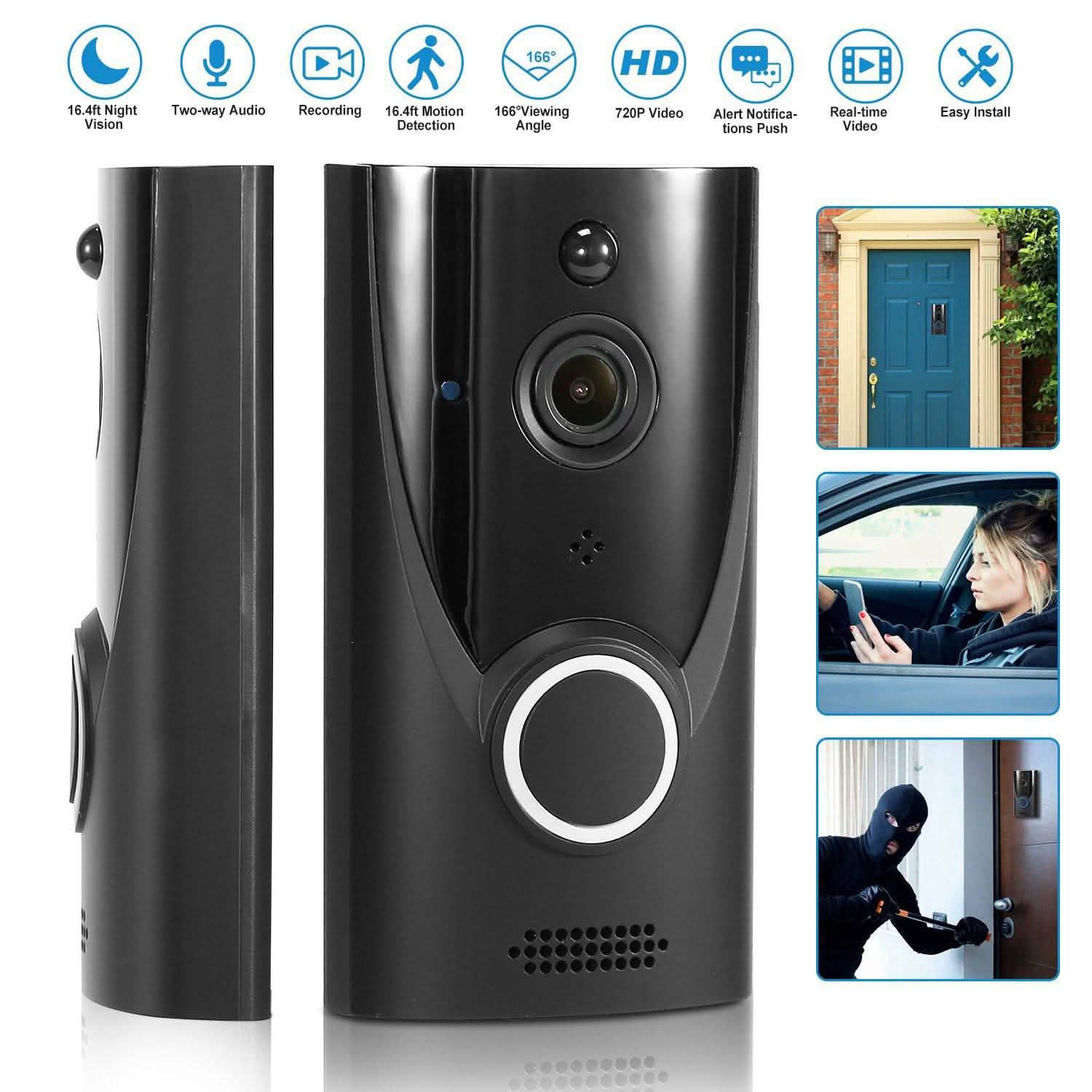 720P HD WiFi Video Doorbell DailySale