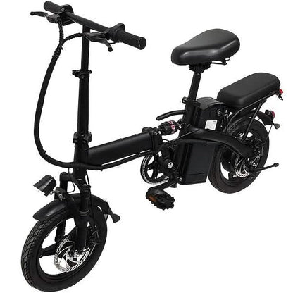 14" Folding Electric Bike 48V Lightweight E-Bike 330LB Load 19MPH 28-Mile Range DailySale