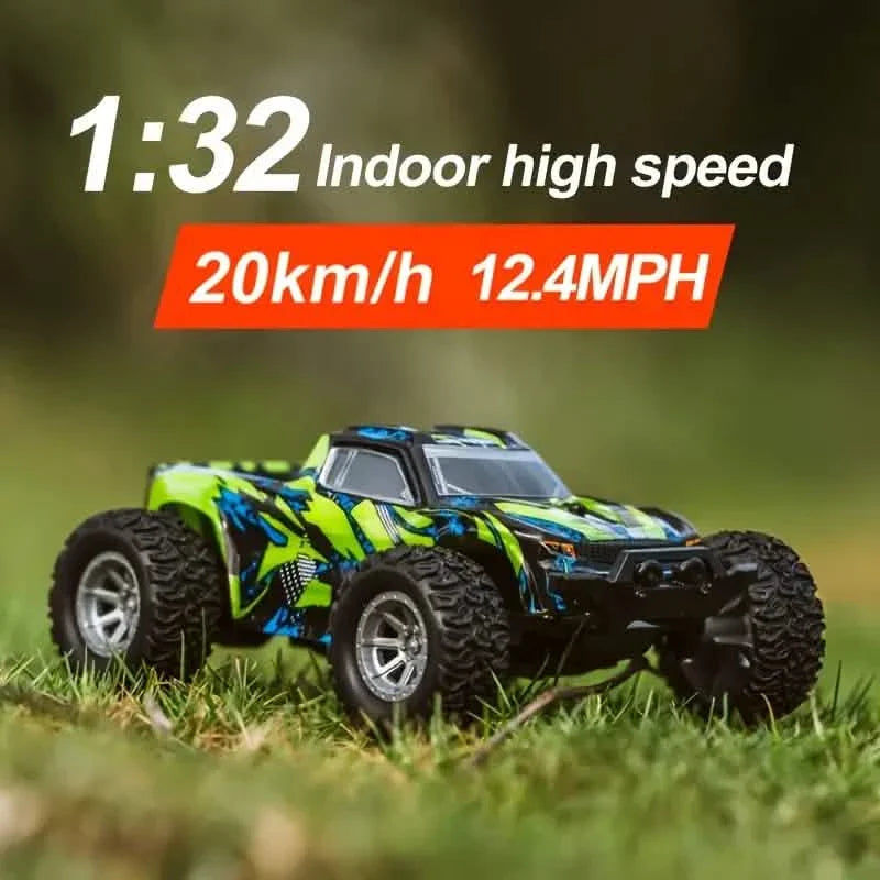 1:32 Scale RC Remote Control Car – 20 Km/h, 2.4GHz, Red & Green DailySale