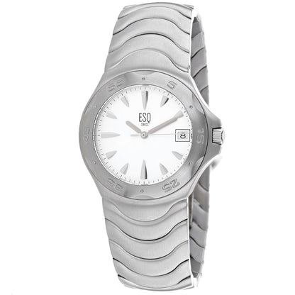 ESQ Women's Silver Stainless Steel White Dial Bids.com