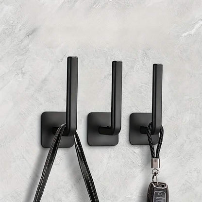 4-Pack: Adhesive Toilet Paper Holder, Wall Mount, White & Black DailySale