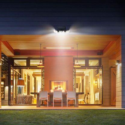 74 LEDs 3 Adjustable Solar Head Motion Sensor Flood Light DailySale