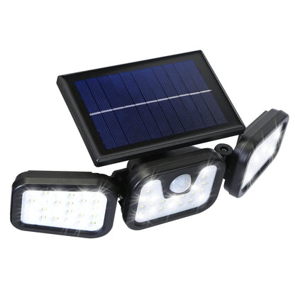 74 LEDs 3 Adjustable Solar Head Motion Sensor Flood Light DailySale