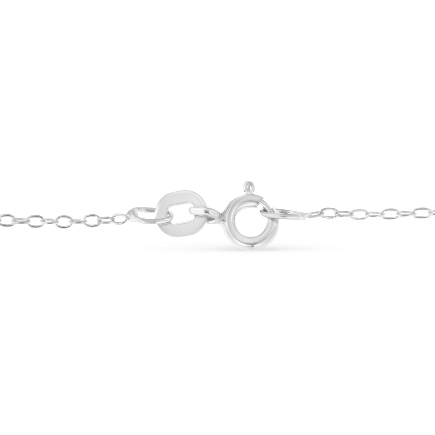 Sterling Silver Diamond Station Necklace (1/2 cttw, I-J Color, I1-I2 Clarity) Bids.com