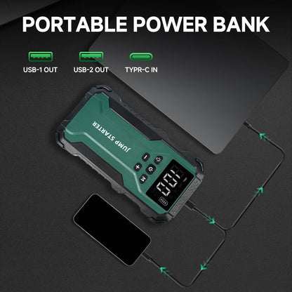 7-in-1 Emergency Car Power Supply Starter & Air Pump DailySale