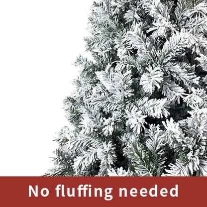 7.5 Ft. Hinged Artificial Fir Christmas Tree DailySale