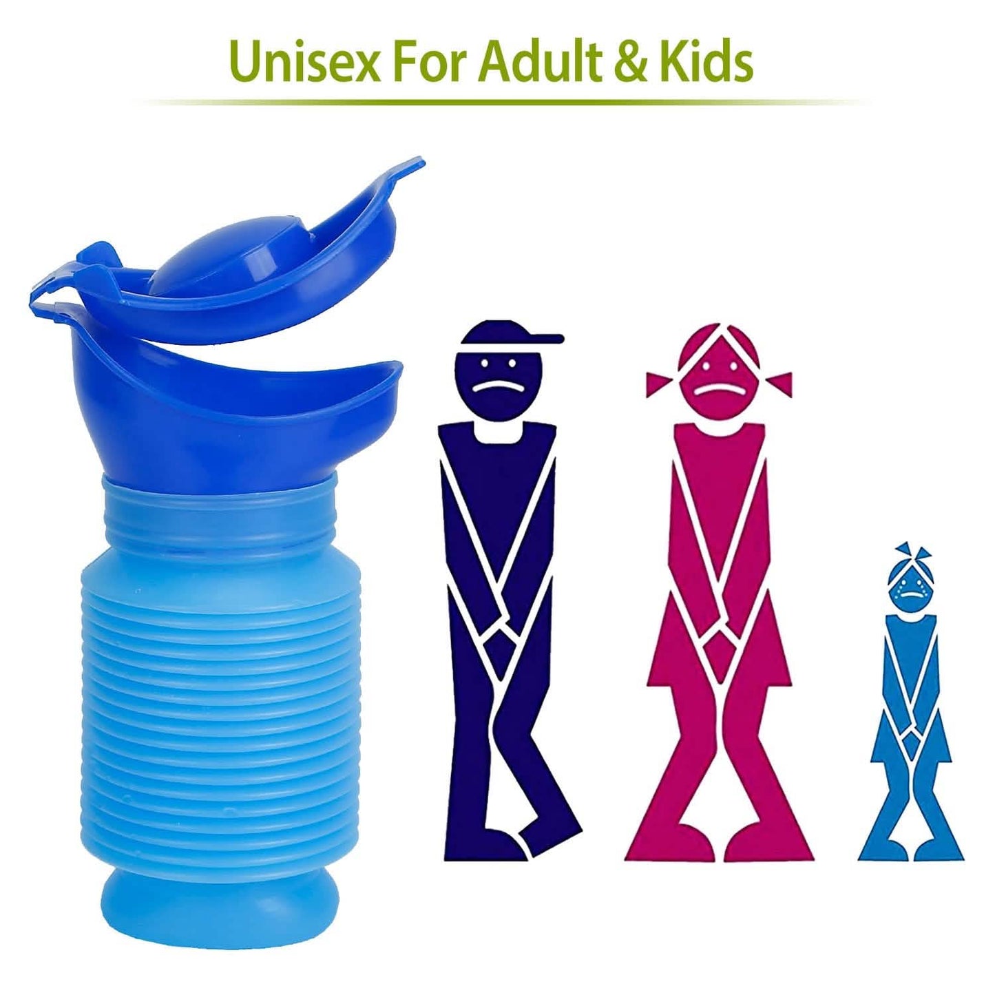 750ml Unisex Reusable Emergency Shrinkable Urinal DailySale