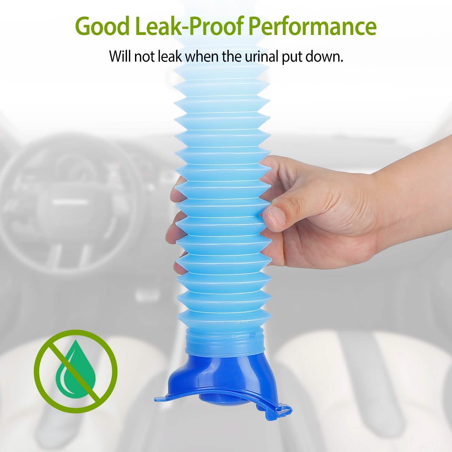 750ml Unisex Reusable Emergency Shrinkable Urinal DailySale