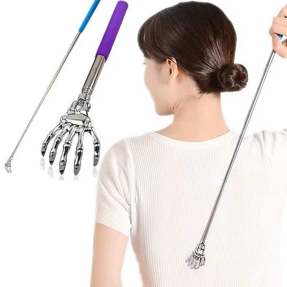 Retractable Back Itching Device – Stainless Steel Claw Massager for Relaxing the Back DailySale
