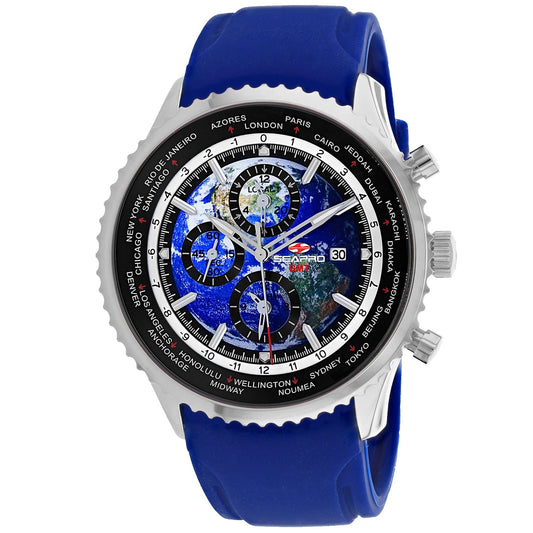 Seapro Men's Meridian World Timer GMT Bids.com