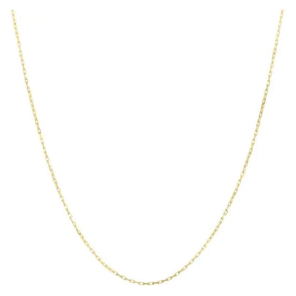 14k Yellow Gold French Cable Chain (1.30 mm) Bids.com