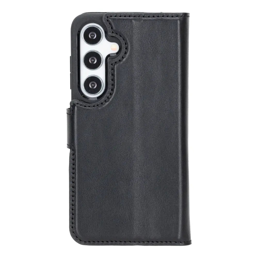 Samsung Galaxy S25 Leather Wallet Case Detachable RFID – Magic Mizuri Leather