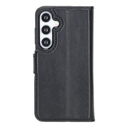 Samsung Galaxy S25 Leather Wallet Case Detachable RFID – Magic Mizuri Leather