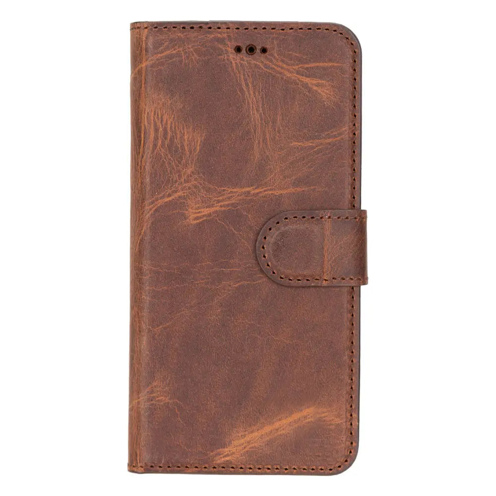 Samsung Galaxy S25 Leather Wallet Case Detachable RFID – Magic Mizuri Leather