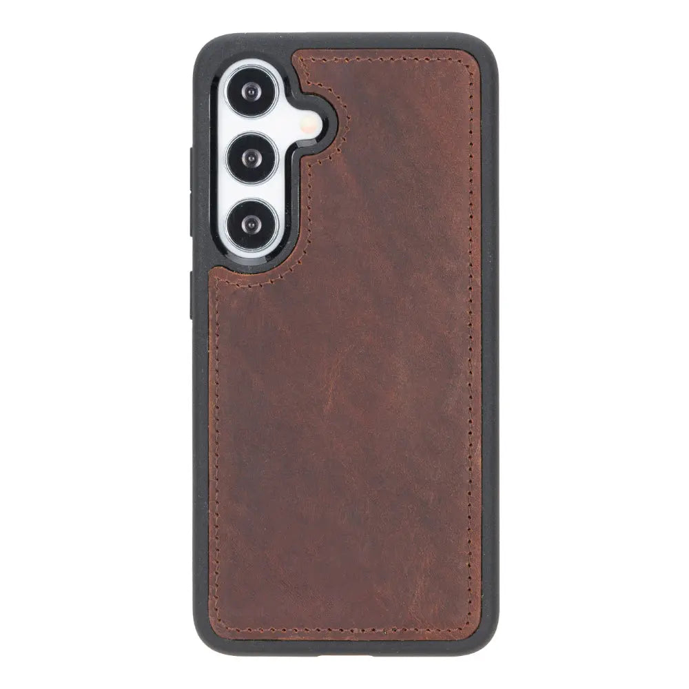 Samsung Galaxy S25 Leather Wallet Case Detachable RFID – Magic Mizuri Leather