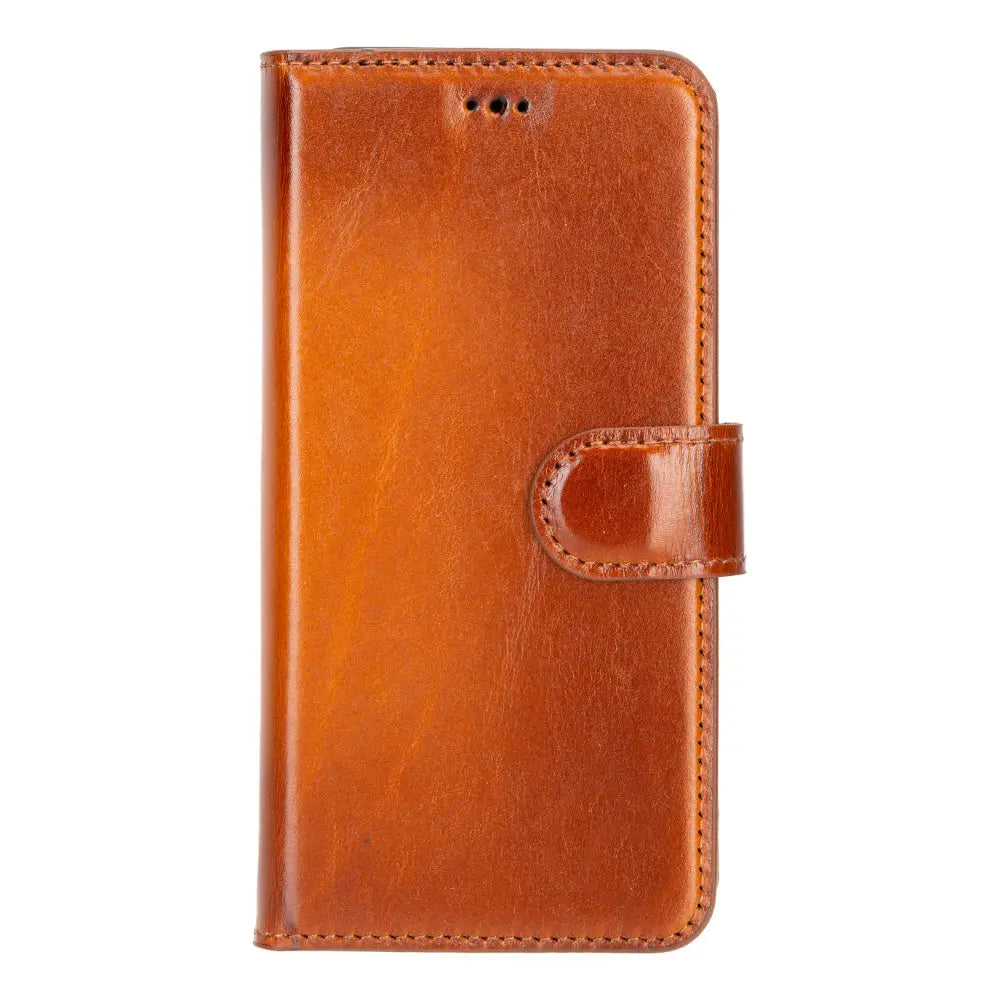 Samsung Galaxy S25 Leather Wallet Case Detachable RFID – Magic Mizuri Leather