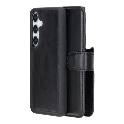Samsung Galaxy S25 Leather Wallet Case Detachable RFID – Magic Mizuri Leather