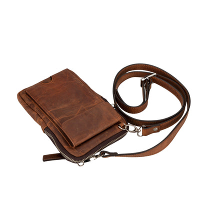 Nino Leather Bag – Genuine Leather Crossbody Bag for Men & Women for Everyday Elegance | Minimal & Handcrafted Mizuri Leather