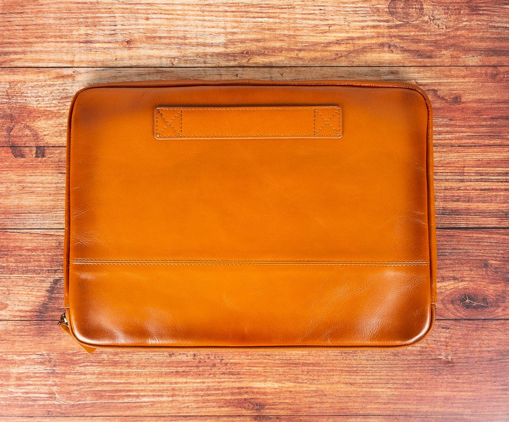 Awe Slim Leather Laptop / Tablet Bag Mizuri Leather