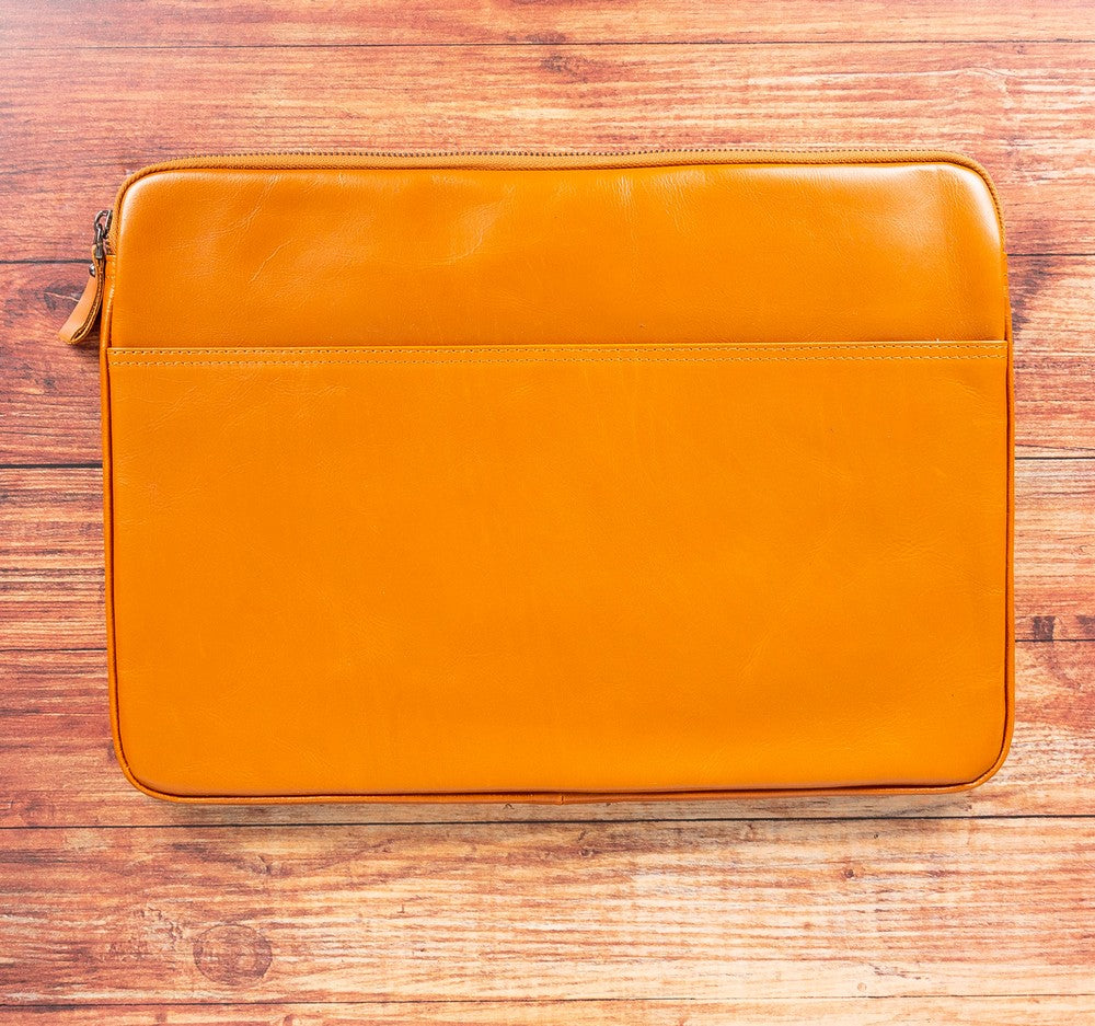 Awe Slim Leather Laptop / Tablet Bag Mizuri Leather
