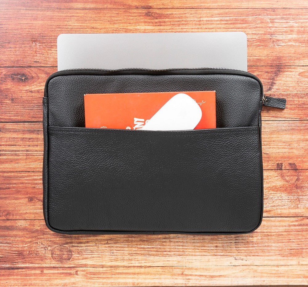 Awe Slim Leather Laptop / Tablet Bag Mizuri Leather