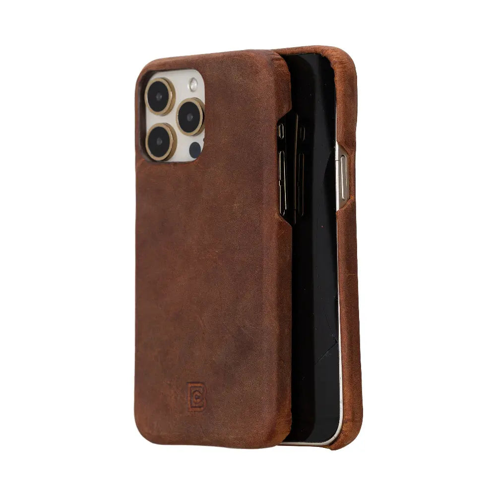 iPhone 16 Pro Genuine Leather Protective Case MagSafe – F360 Series Mizuri Leather