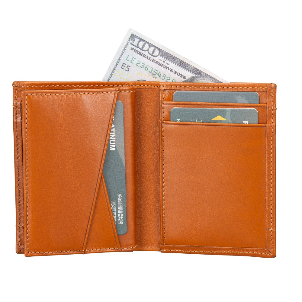 Airmaka Leather Card Holder With Airtag Slot Mizuri Leather