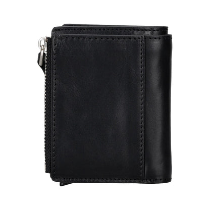 Leather Zip Mechanical Card Holder Mizuri Leather