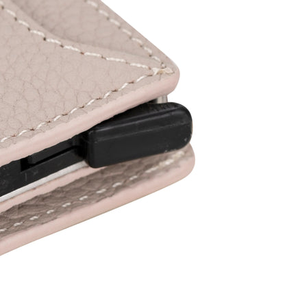 Leather Zip Mechanical Card Holder Mizuri Leather