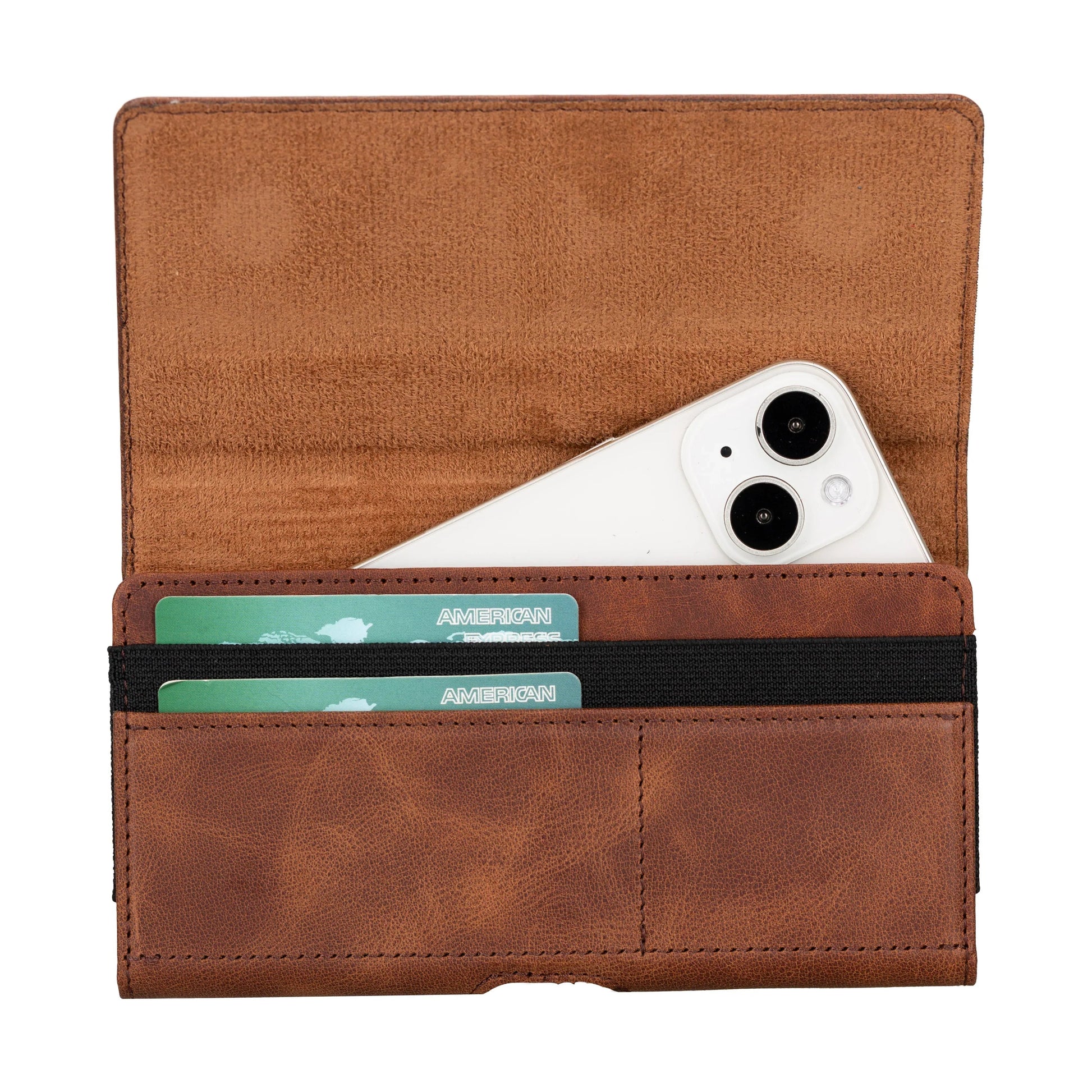 Titan Leather Belt Phone Case Mizuri Leather