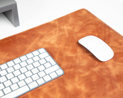 Natural Leather Desk Mat (91 cm x 48 cm) Mizuri Leather