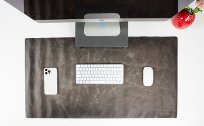 Leather Desk Mat (37 cm X 80 cm) Mizuri Leather