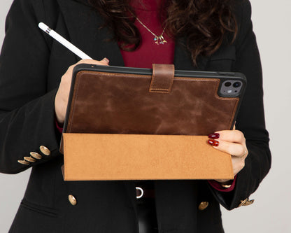 Trigon Leather iPad Pro 13" (2024) Case Mizuri Leather