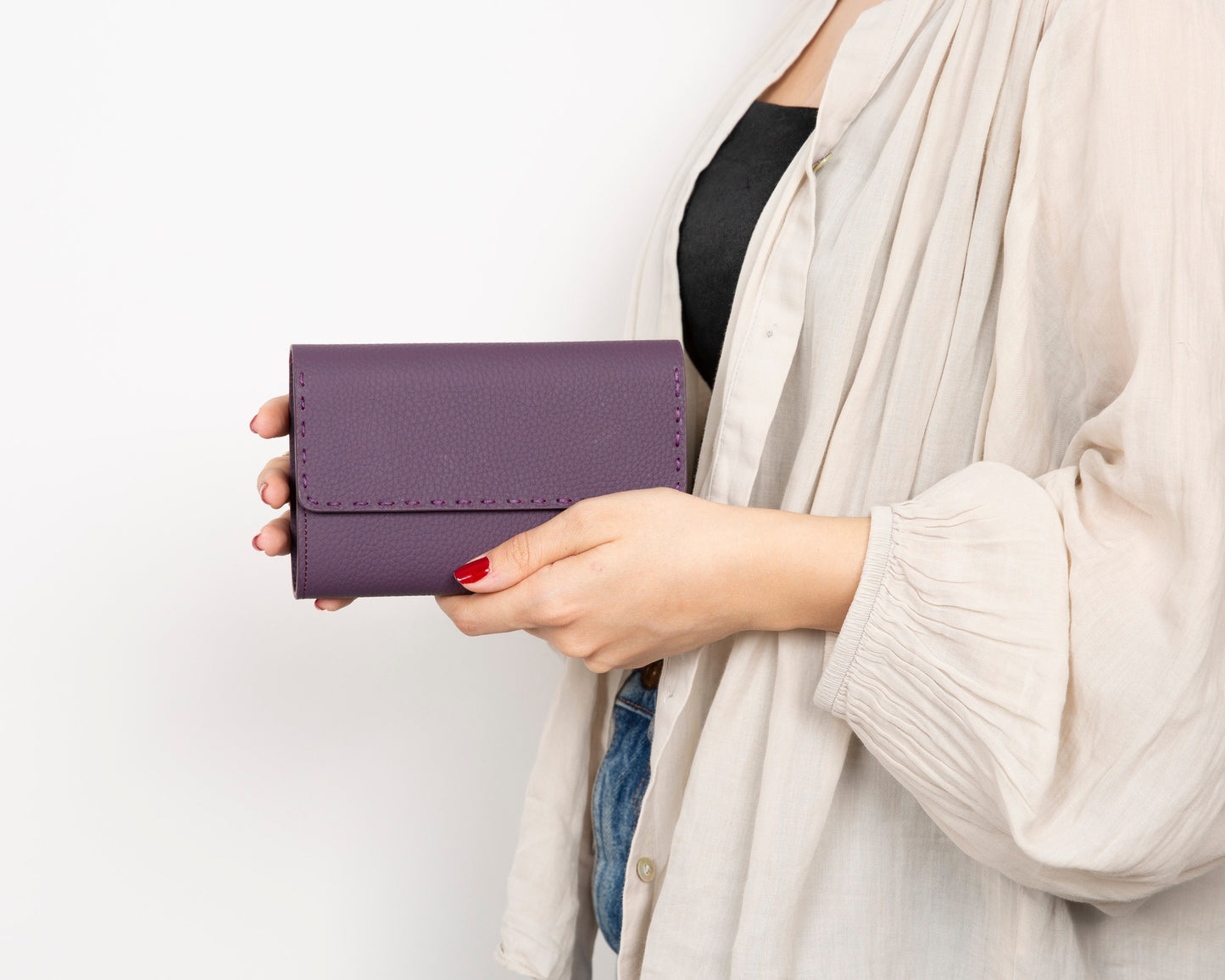 Linea Leather Women's Wallet Mizuri Leather