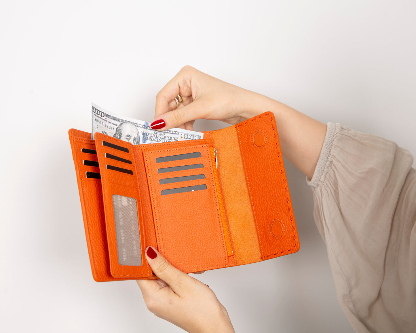 Linea Leather Women's Wallet Mizuri Leather